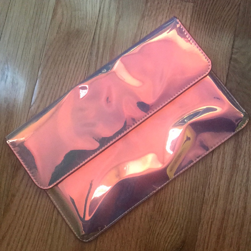 Urban Outfitters Holographic Clutch